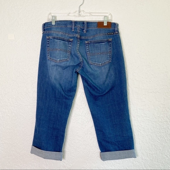 Lucky Brand Sweet’N Crop Blue Jeans Size 8/29 Cuffed - Picture 5 of 11